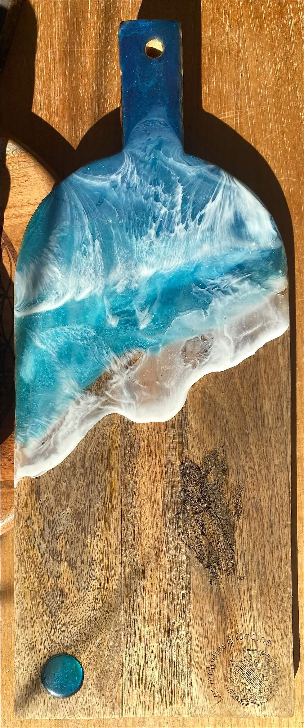 Planche Océan 50x20cmue sable 1