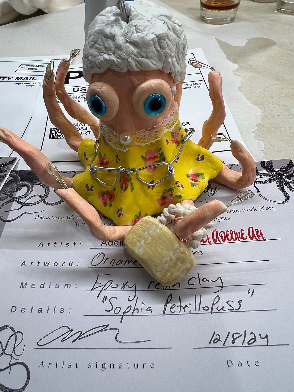 Thumbnail: Sophia PetrilloPuss Golden Girl OrnamentPuss