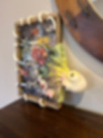 Thumbnail: Custom Puss on Art on 18"x 12" frame