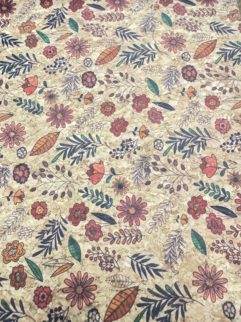 Beach Potato Embroidery™  Field of Flowers Cork