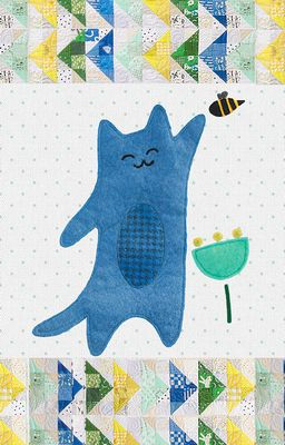 Thumbnail: Patchwork Cats Eco Pouch Set