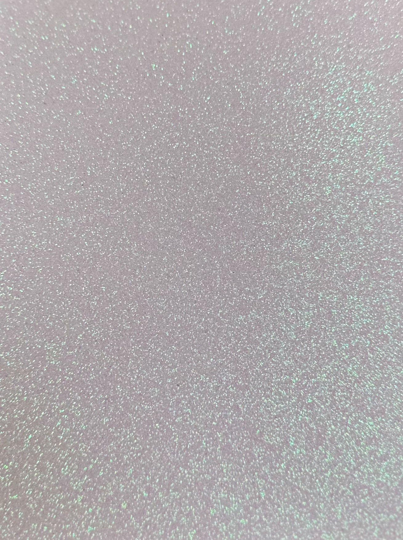 Iridescent White Glitter Sheet