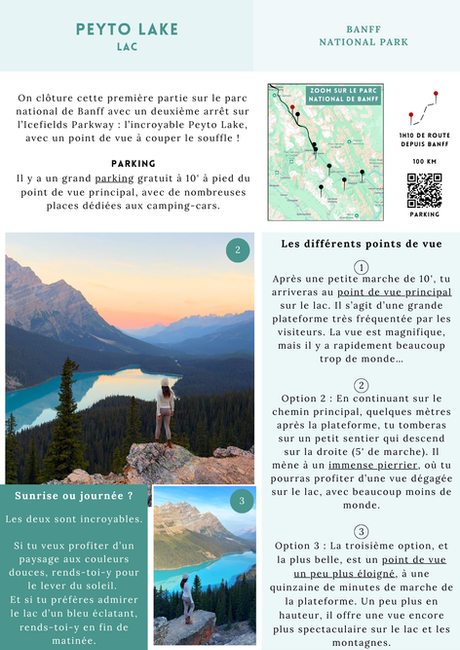 Les plus beaux spots dans les Rocheuses