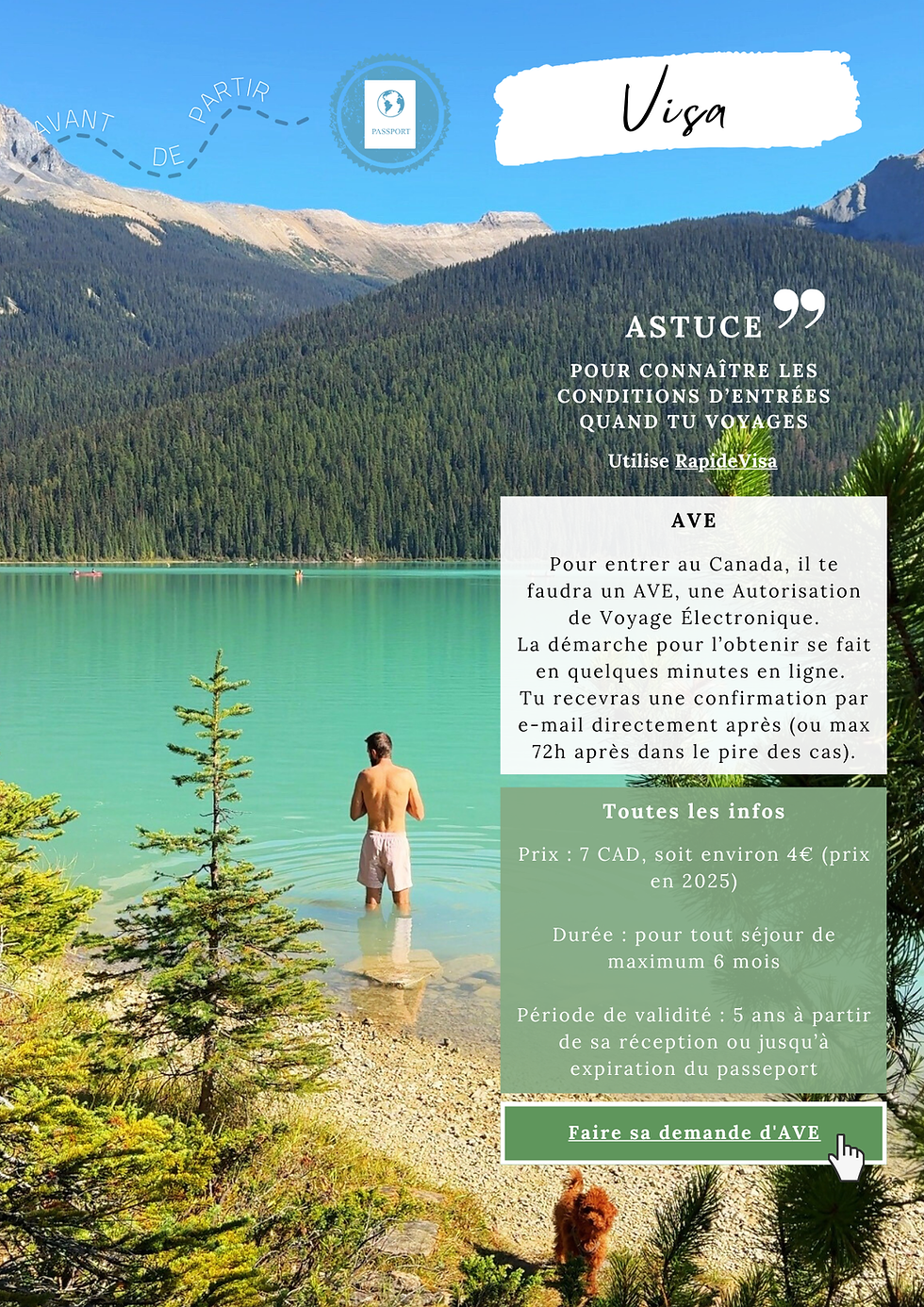 Faut-il un visa pour le Canada ?
