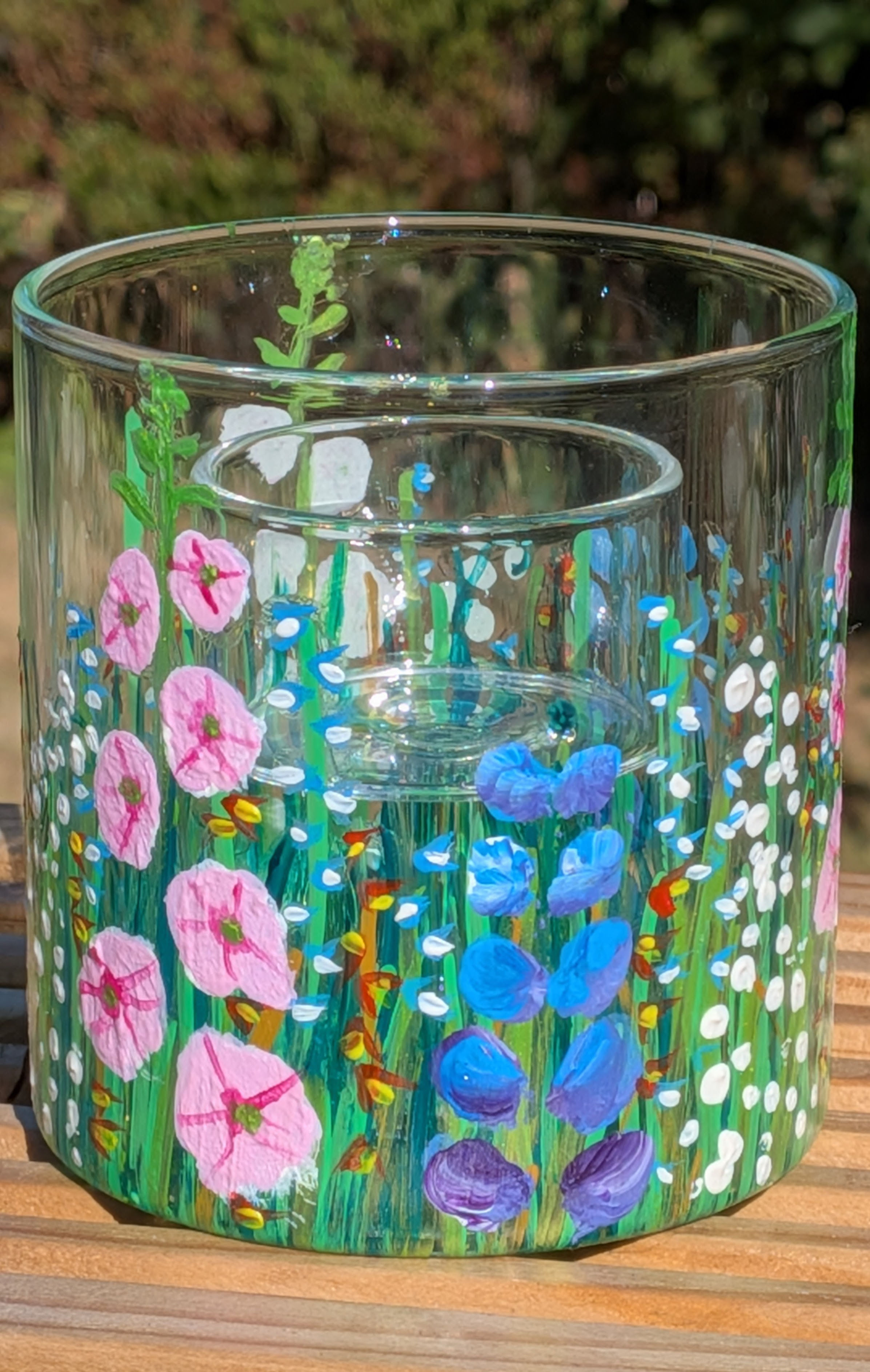 Small Meadow design Tealight