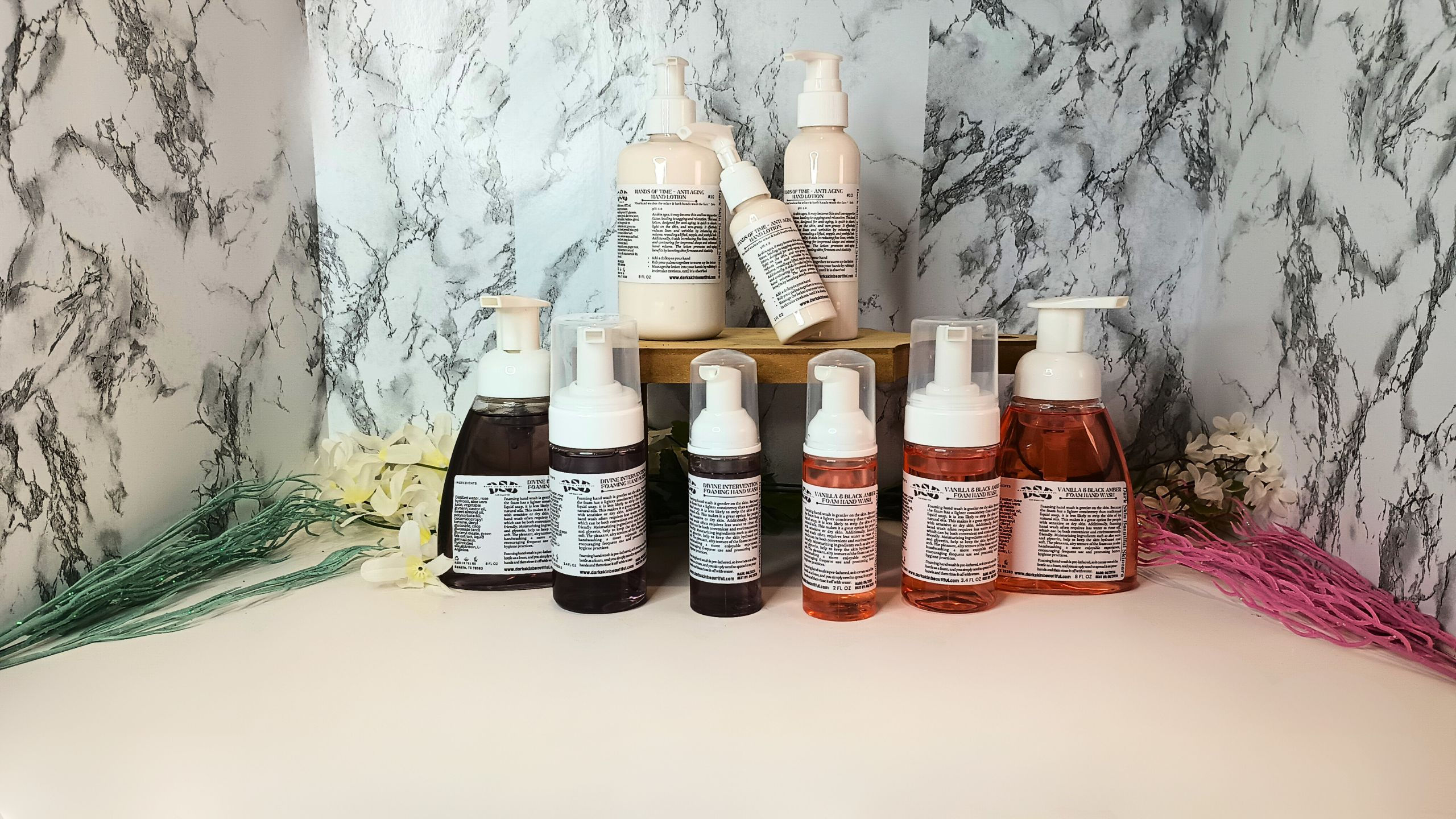 Hand Wash and Anti-Aging Hand Lotion