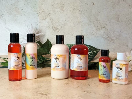 DSB Gentle Cleanse and Lux Curls bundle as a coordinated hair-care gift