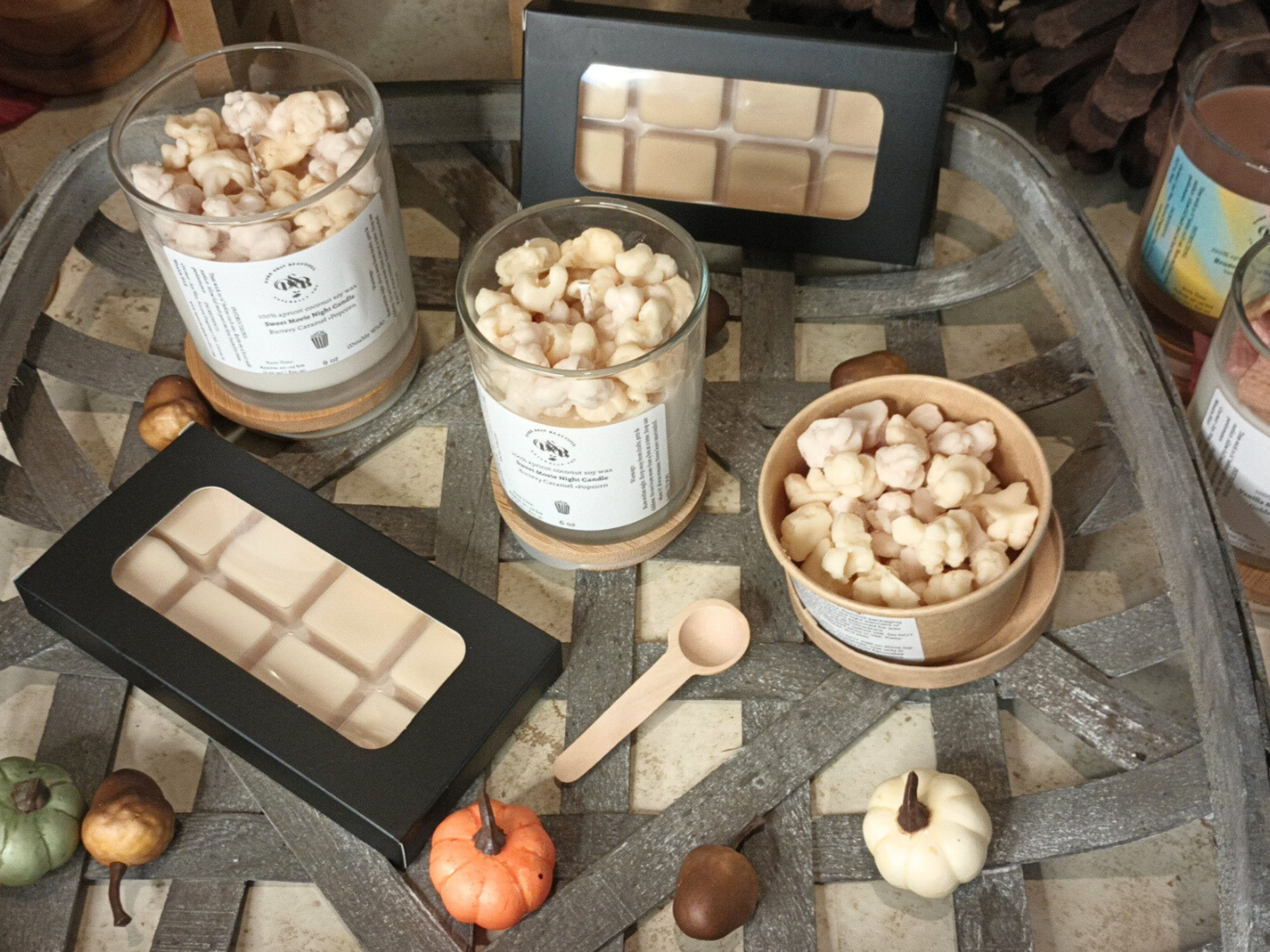 Movie Night Munch (Caramel Popcorn Candle Bundle)