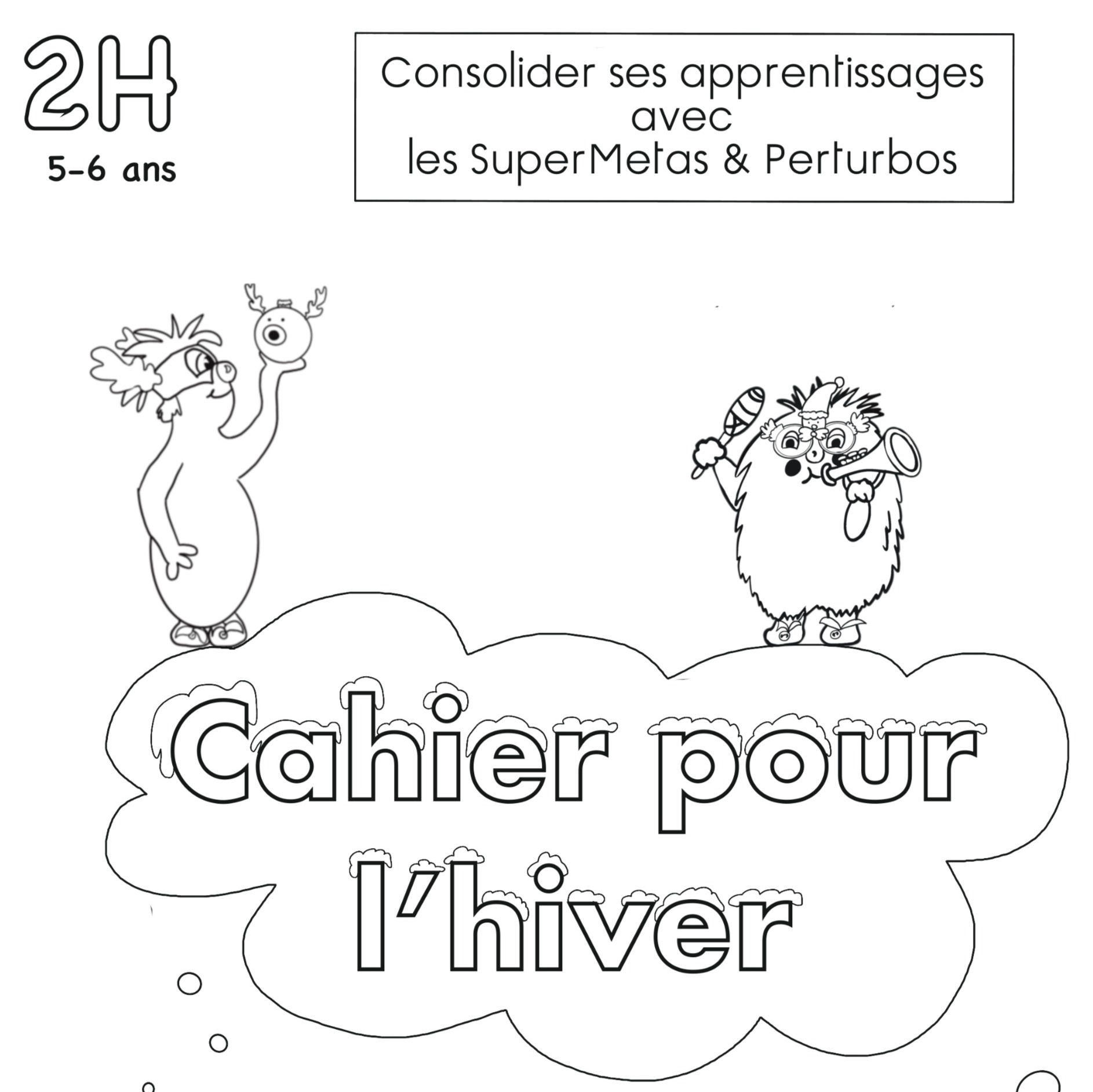 Cahier d'hiver 5-6 ans