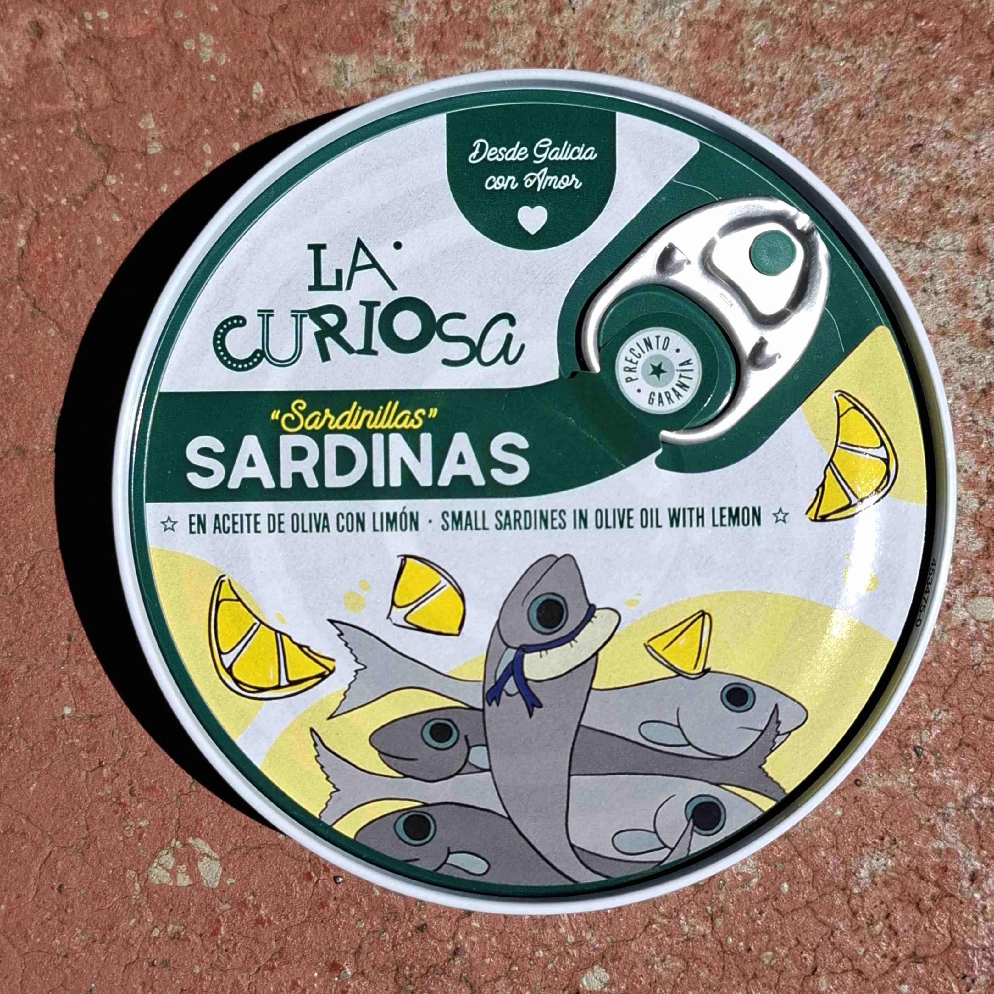 La Curiosa Small Sardines with Lemon