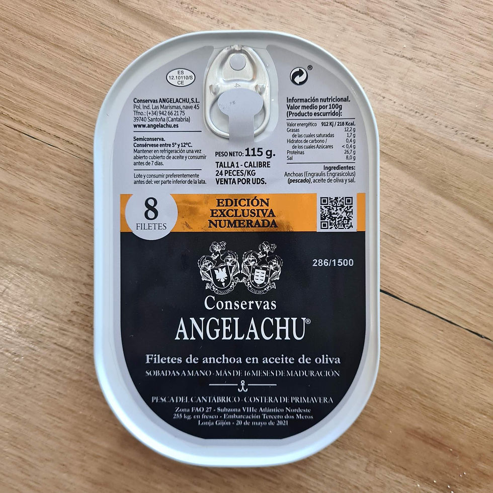 Angelachu Special Reserve Anchovies 115g