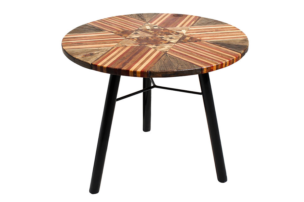 Thumbnail: Round Rustic Dining Table By Studio ORYX