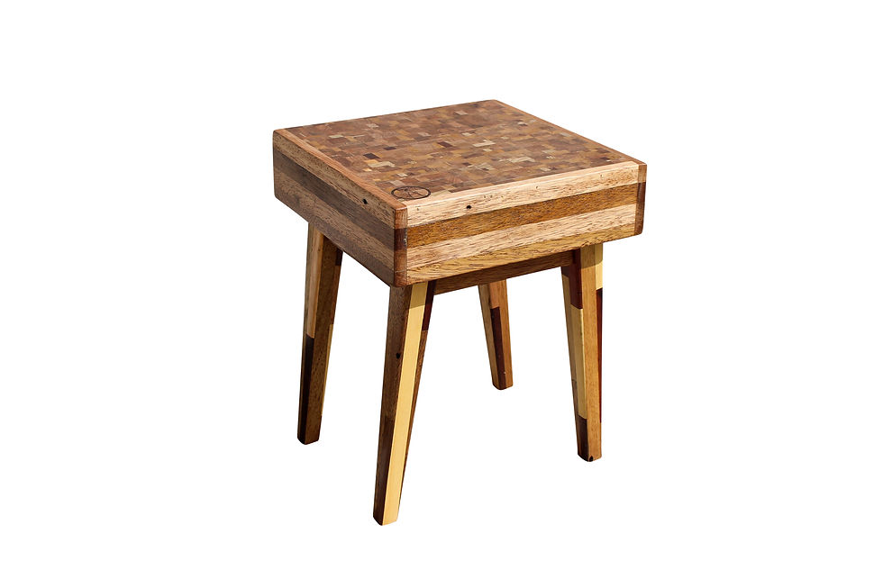 Thumbnail: Reclaimed Wood Night Stand by Studio ORYX