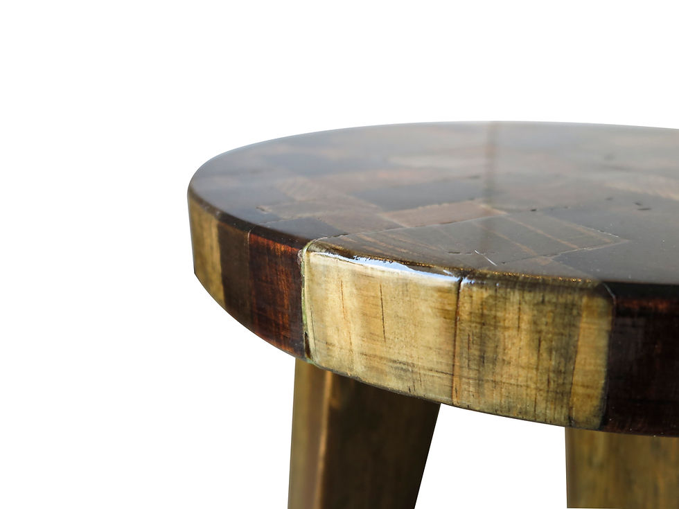 Miniatura: Reclaimed Wood Side Table By Studio ORYX