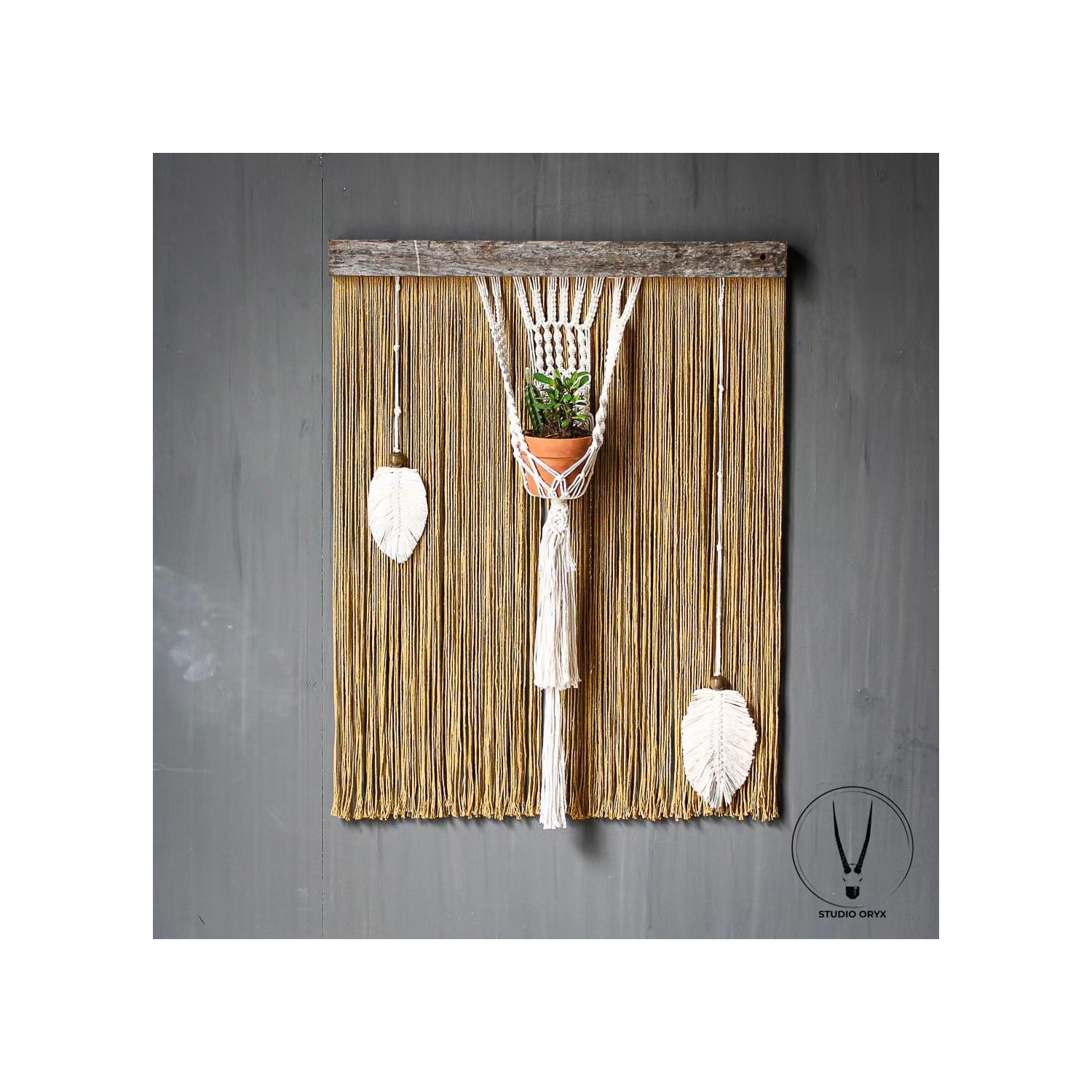 Macrame art work