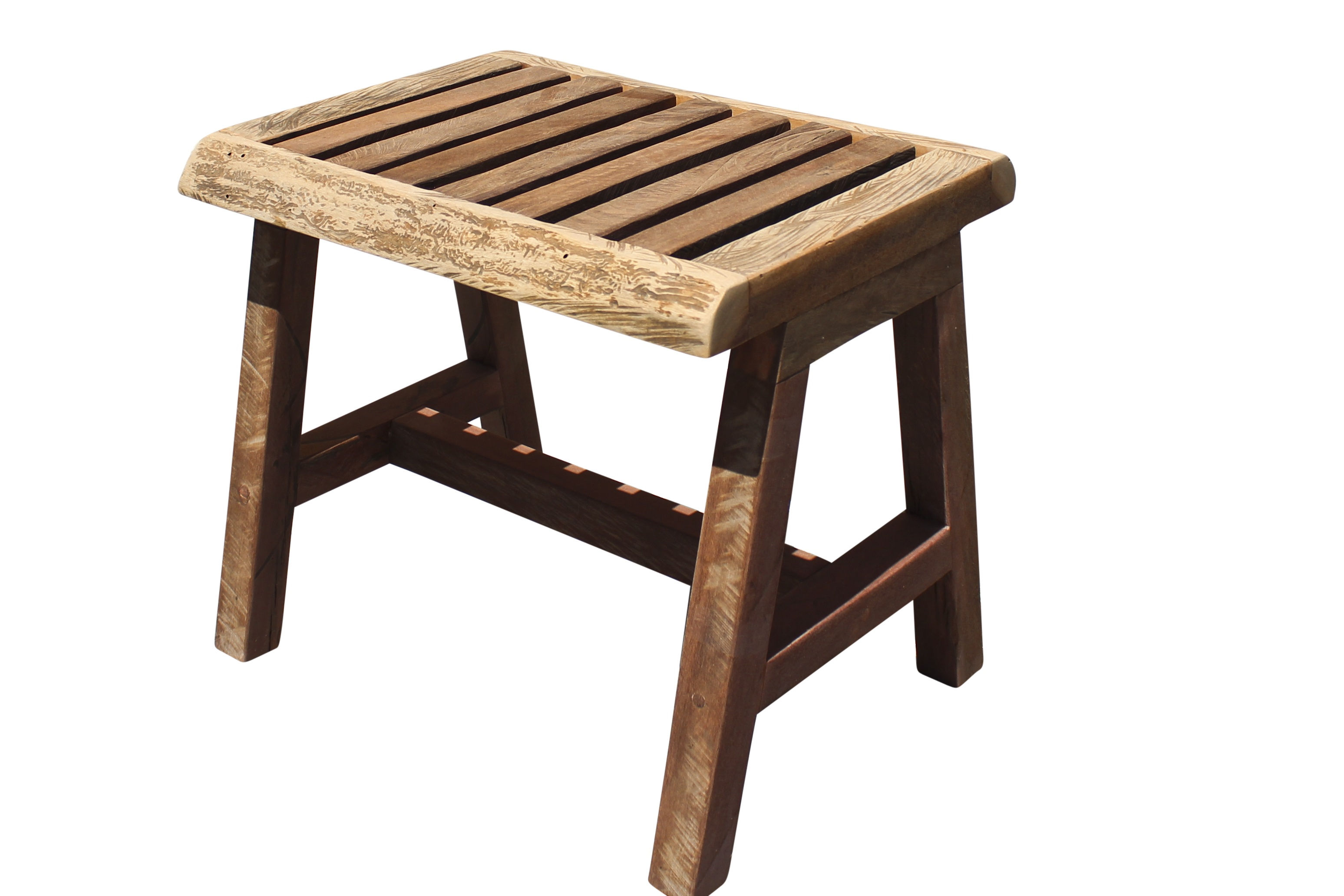 Reclaimed Zapote Stool By Studio ORYX