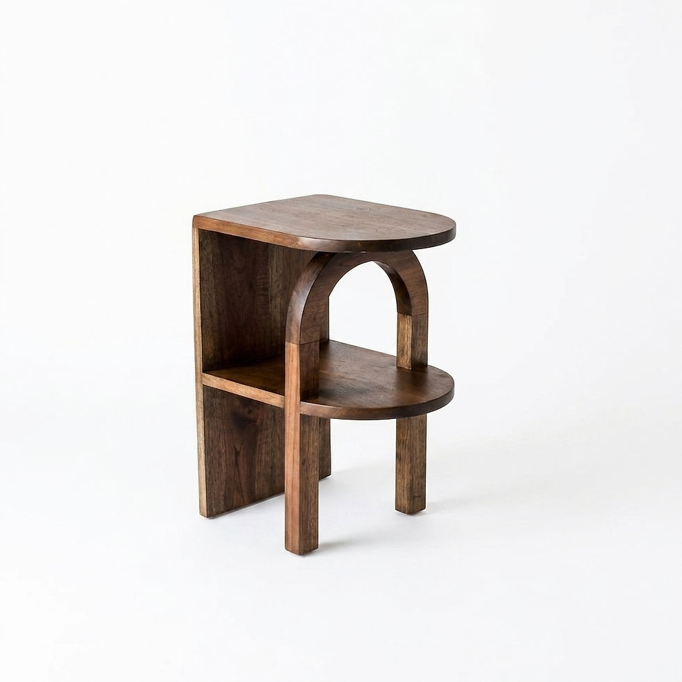 Cedar Side Table By Studio ORYX