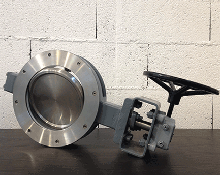 Double eccentric butterfly valve