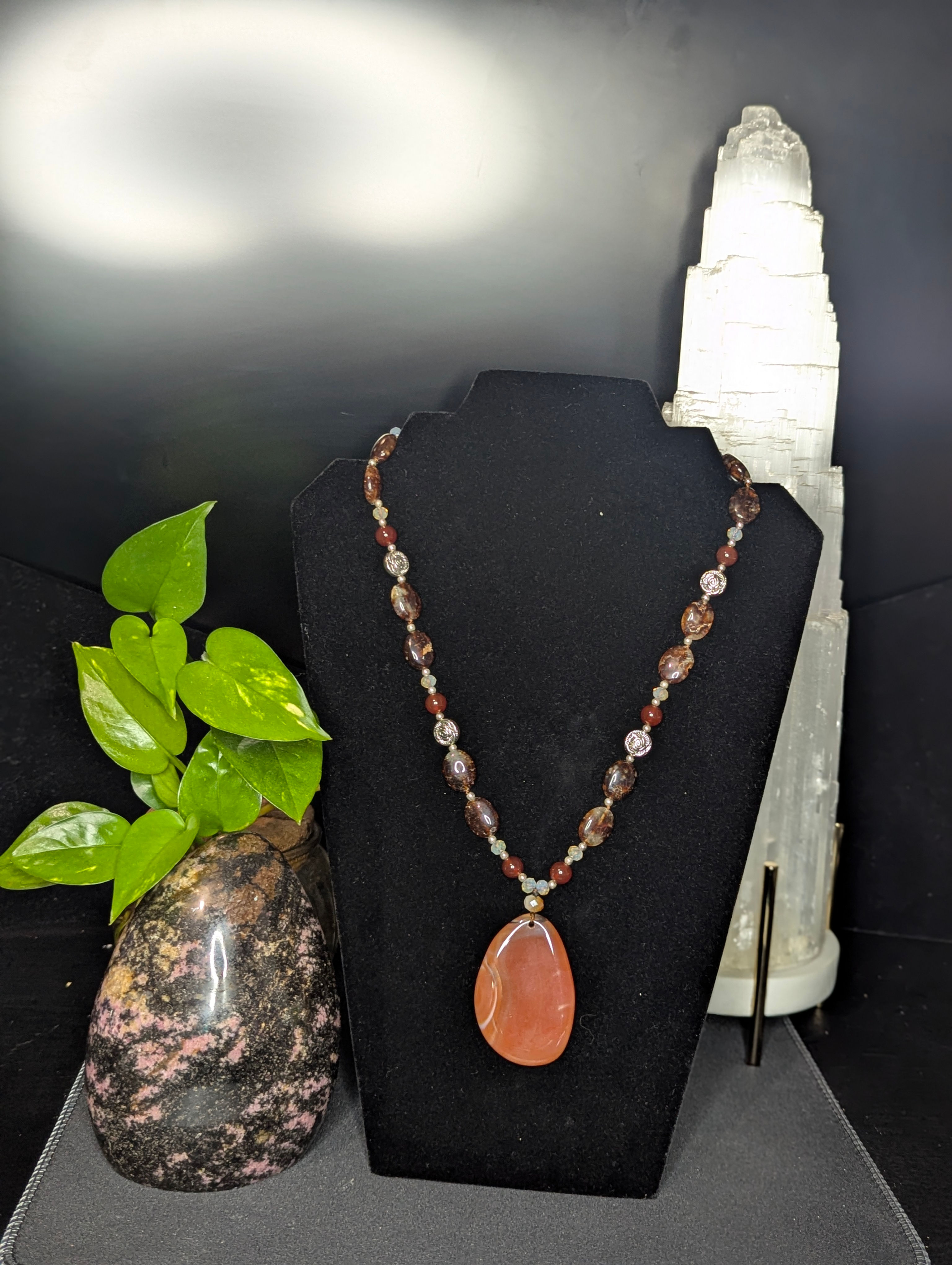The Foundation & Fire Necklace