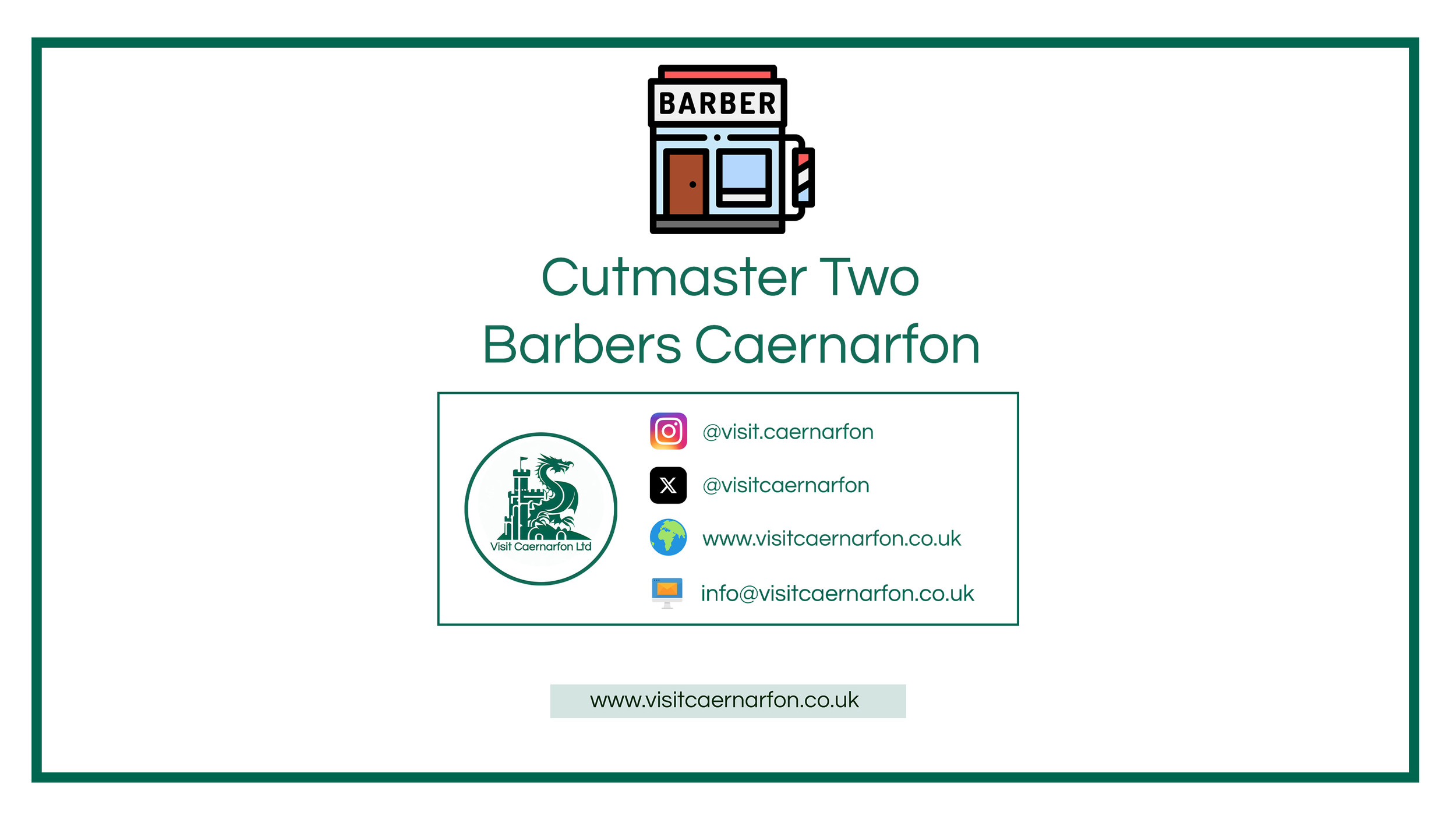 CutMaster Two Barbers Salons and Barbers Visit