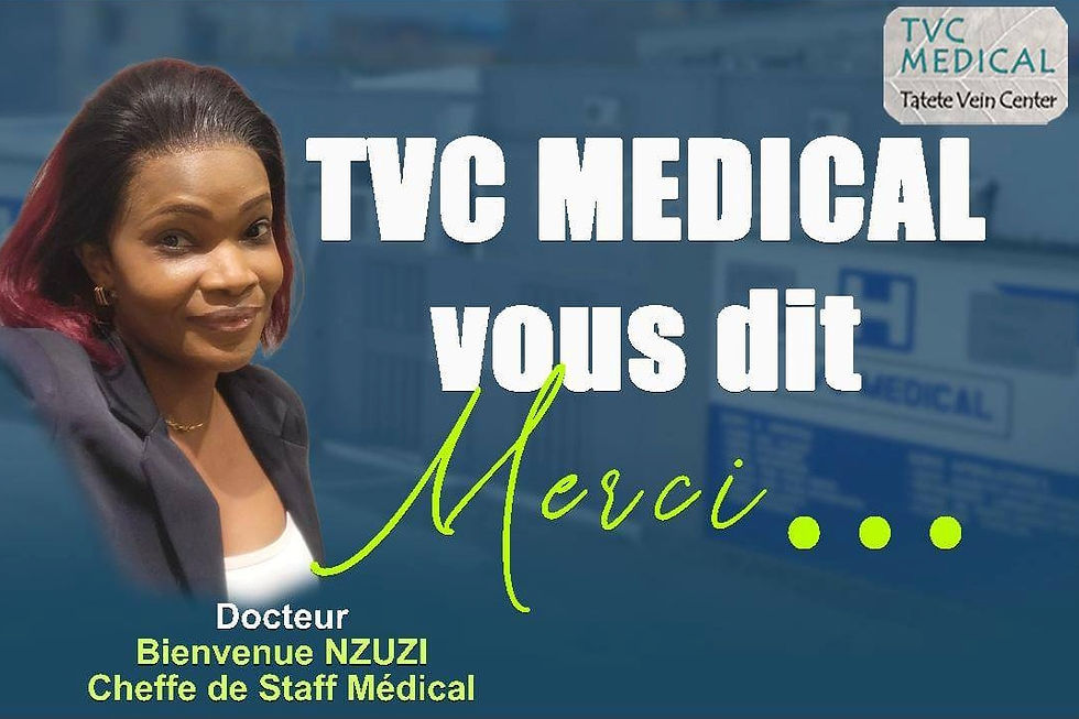 Dr Bienvenue NZUZI, Cheffe de Staff Médical
