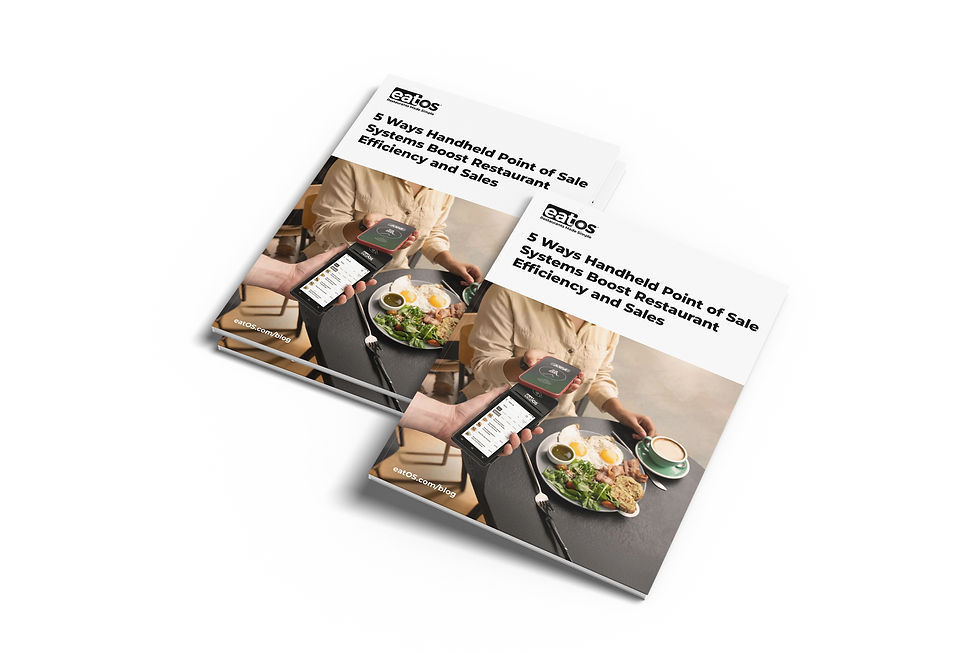 5 Ways Handheld Point of Sale Systems Boost Restaurant Efficiency and Sales