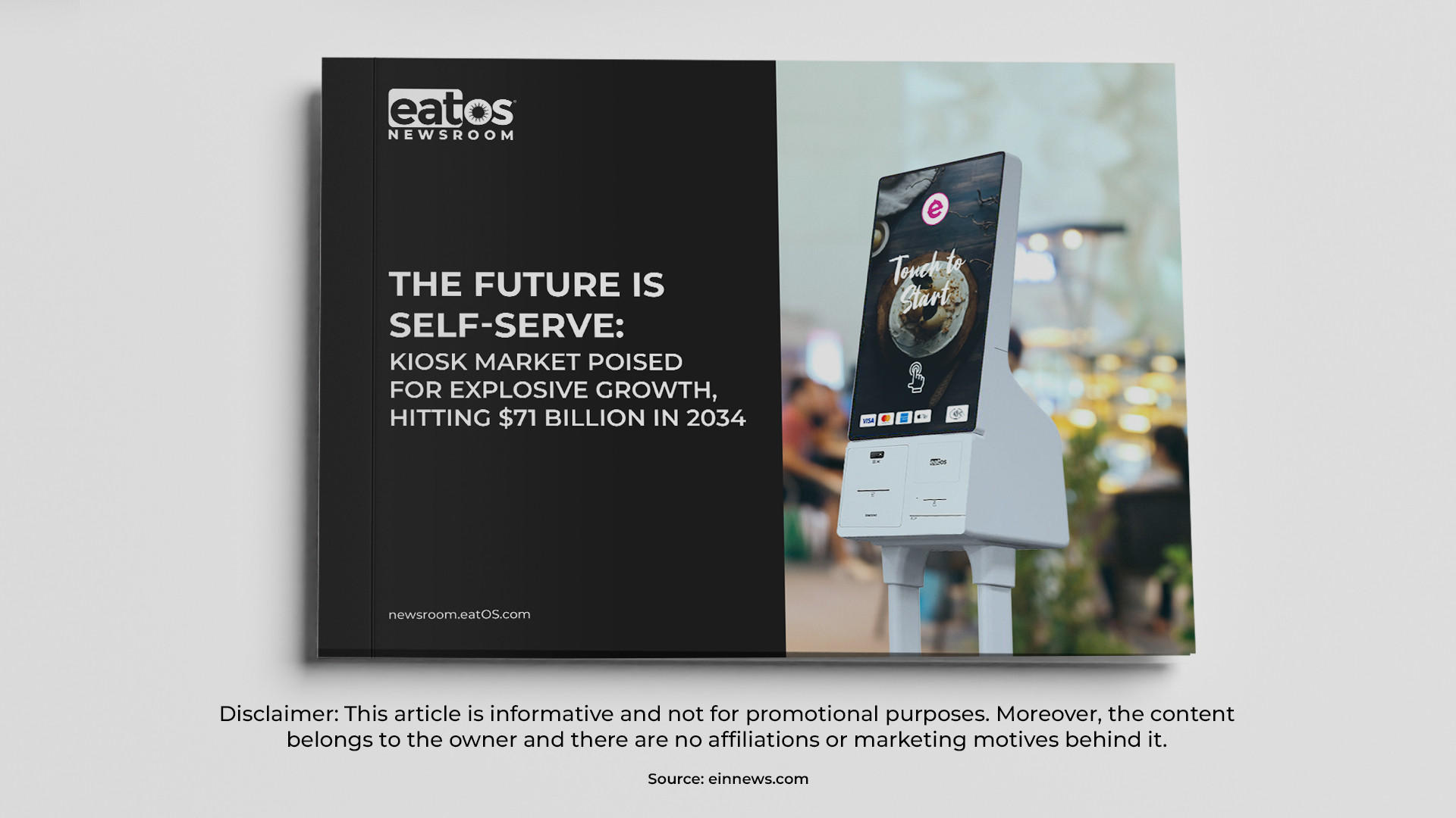 The Future is Self-Serve: Kiosk Market Poised for Explosive Growth, Hitting $71 Billion in 2034