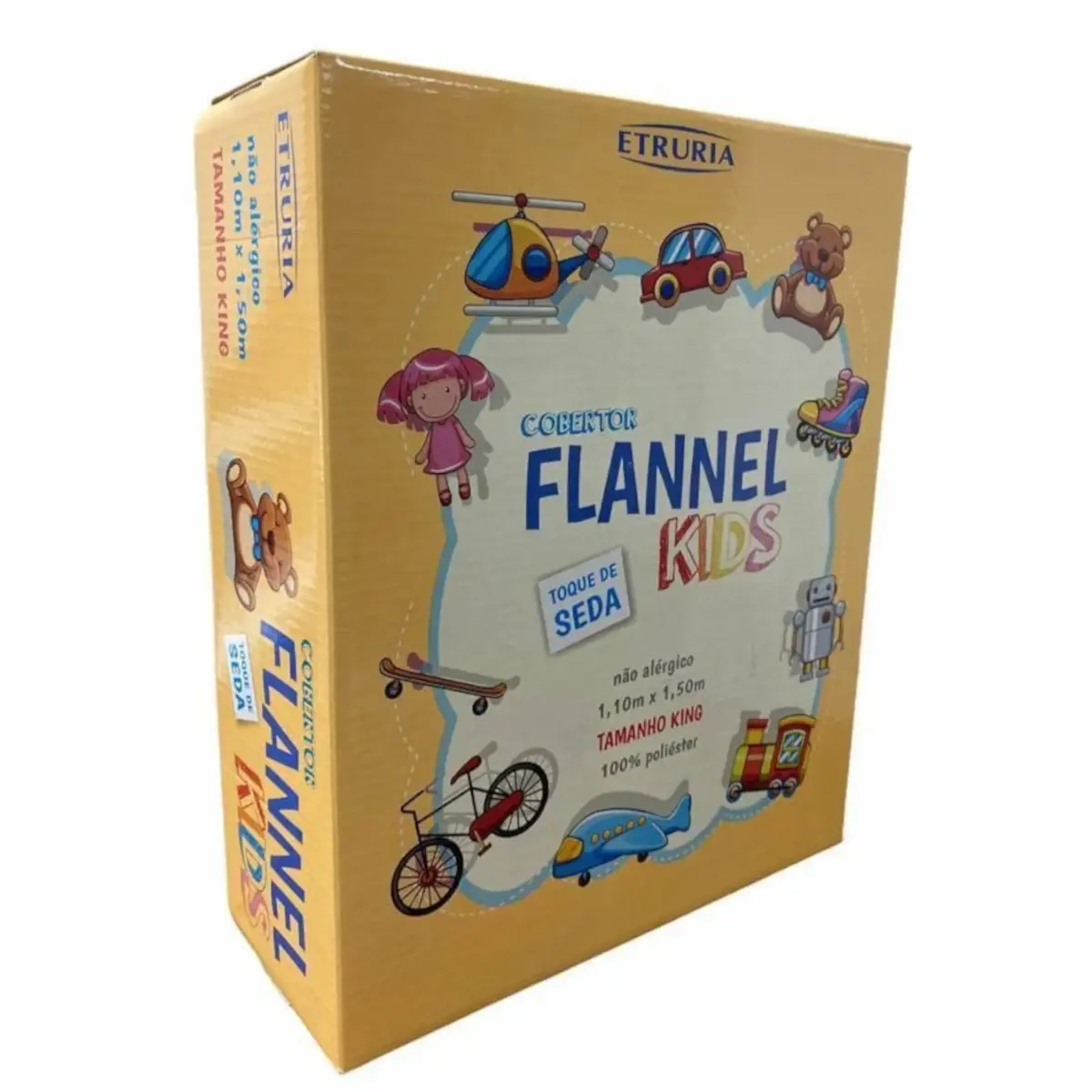 Cobertor Flannel Etruria