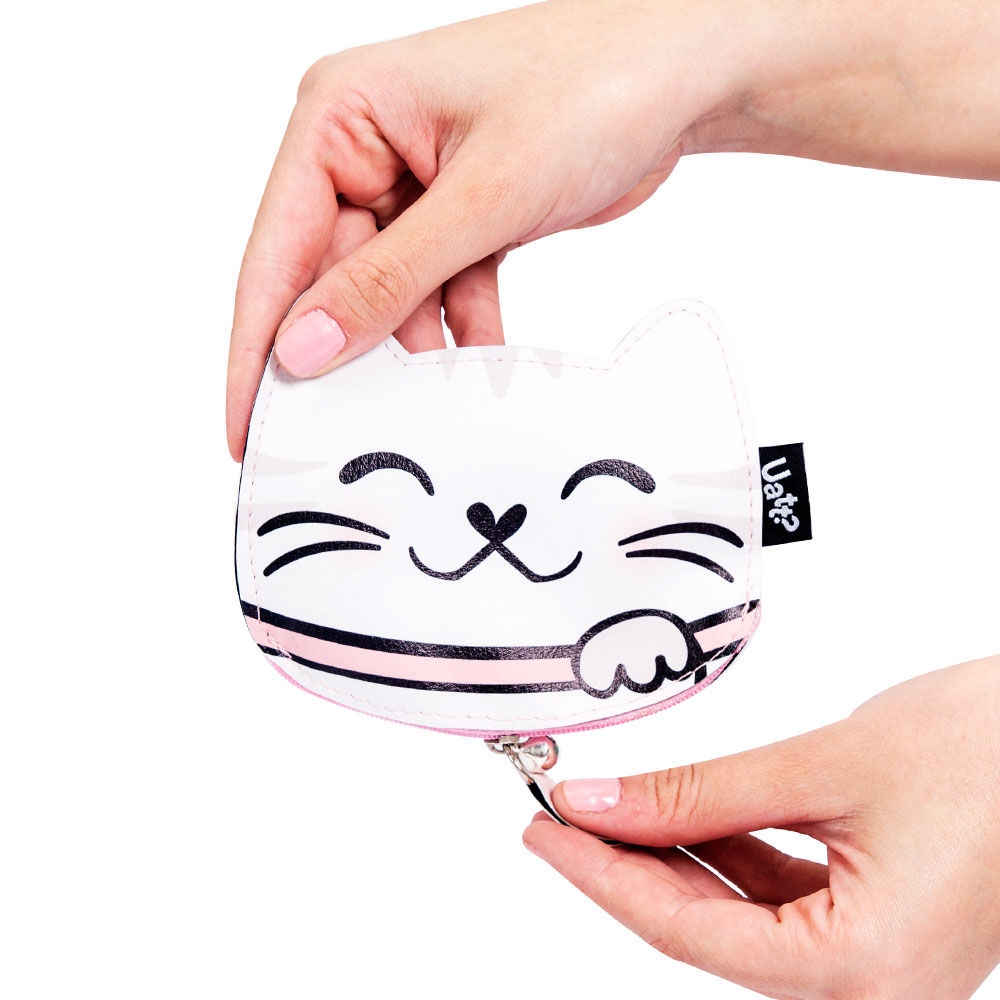 Porta moedas/ Niqueleira Uatt Gatinha