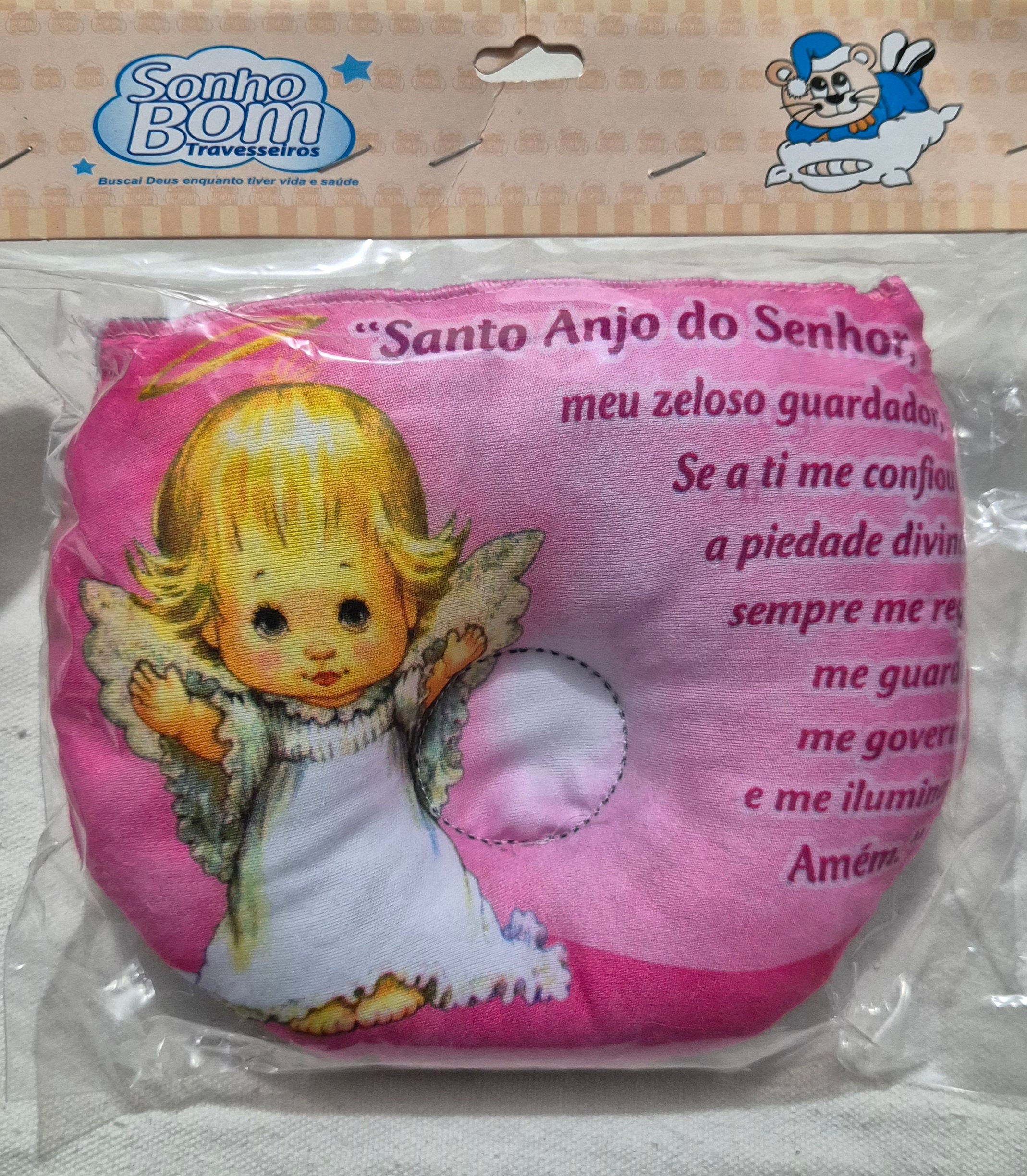 Travesseiro Bebê Oração Soninho Bom