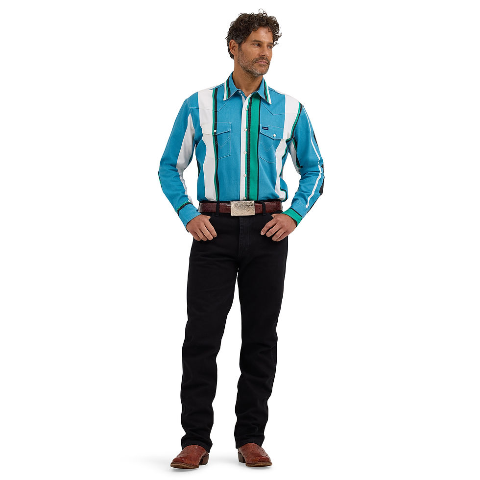 Thumbnail: Wrangler Vintage Inspired Long Sleeve Shirt - Classic Fit