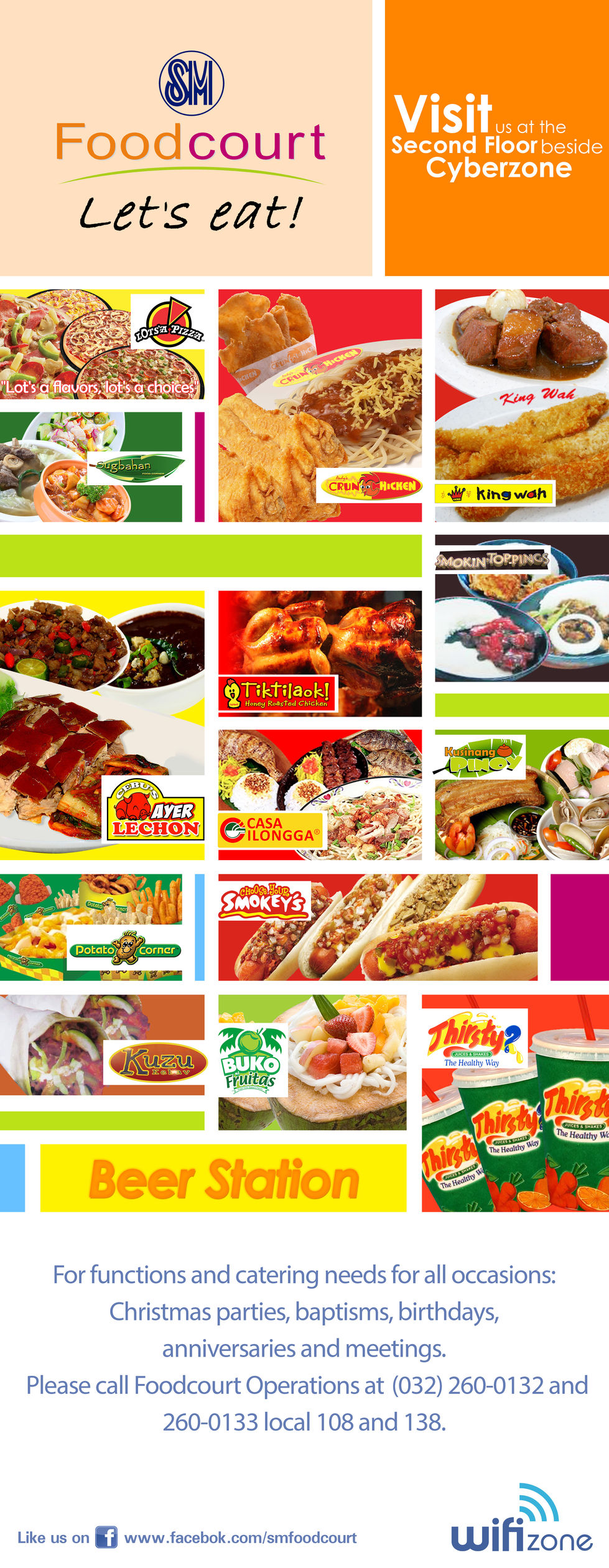 2.6x6.9 Foodcourt Directory
