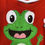 Thumbnail: Boys t-shirt red/ frog sewed 