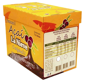 caixa de açaí