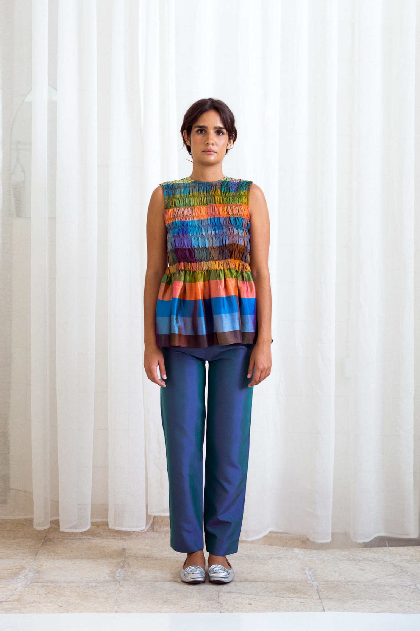 Ember Smocks Peacock