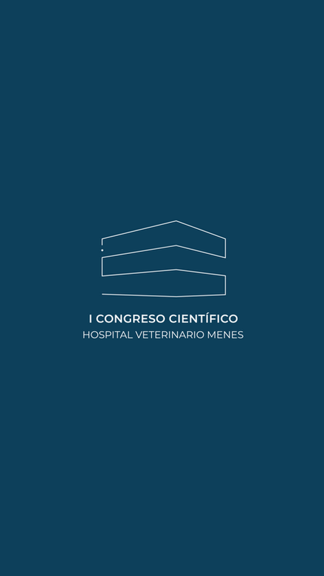 Aplicación logotipo congreso Hospital Veterinario Menes - Llada Marketing
