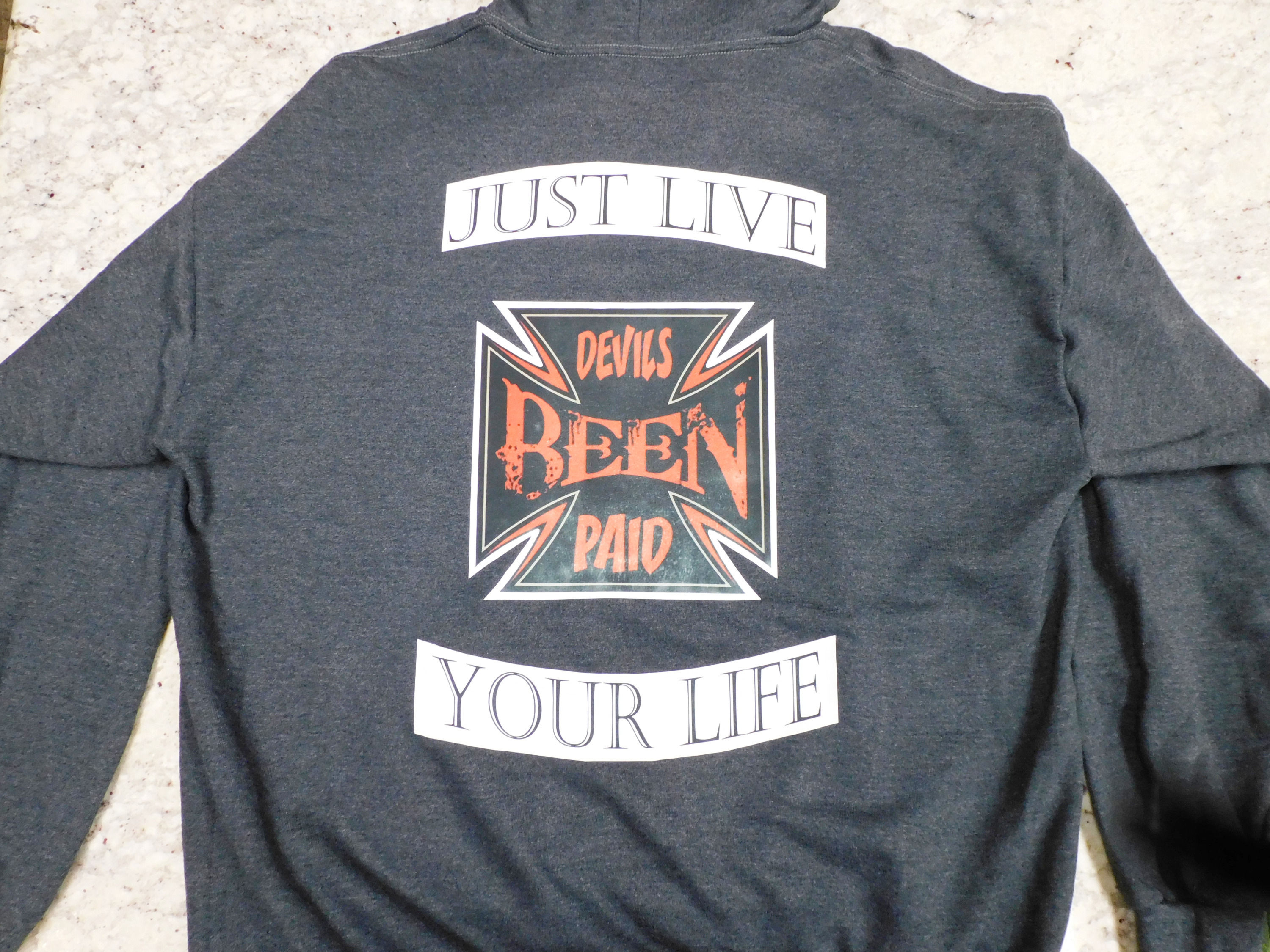 Just Live Your Life - Hoodie