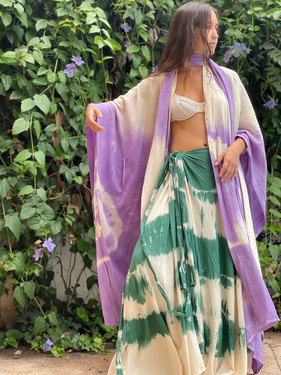 Miniatura: MAUI KIMONO LILA
