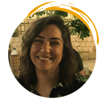 Dynamic vector illustration reflecting Evre Peştereli's creative and strategic expertise in marketing and coaching