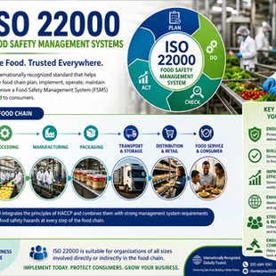 Benefits of the ISO 22000 Food Safety Management System to food producers and manufacturers