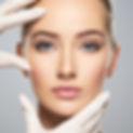 Face skin check before plastic surgery.