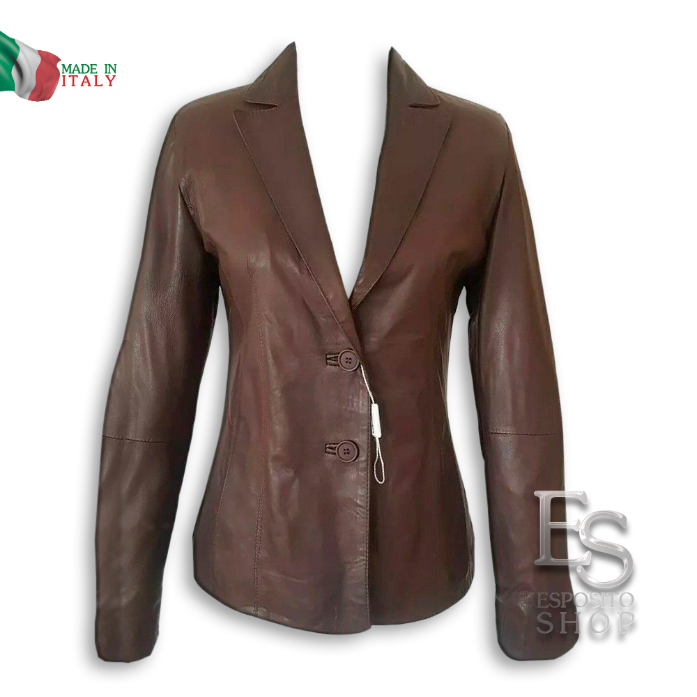 Lederjacke für Damen aus Weichem Lammleder