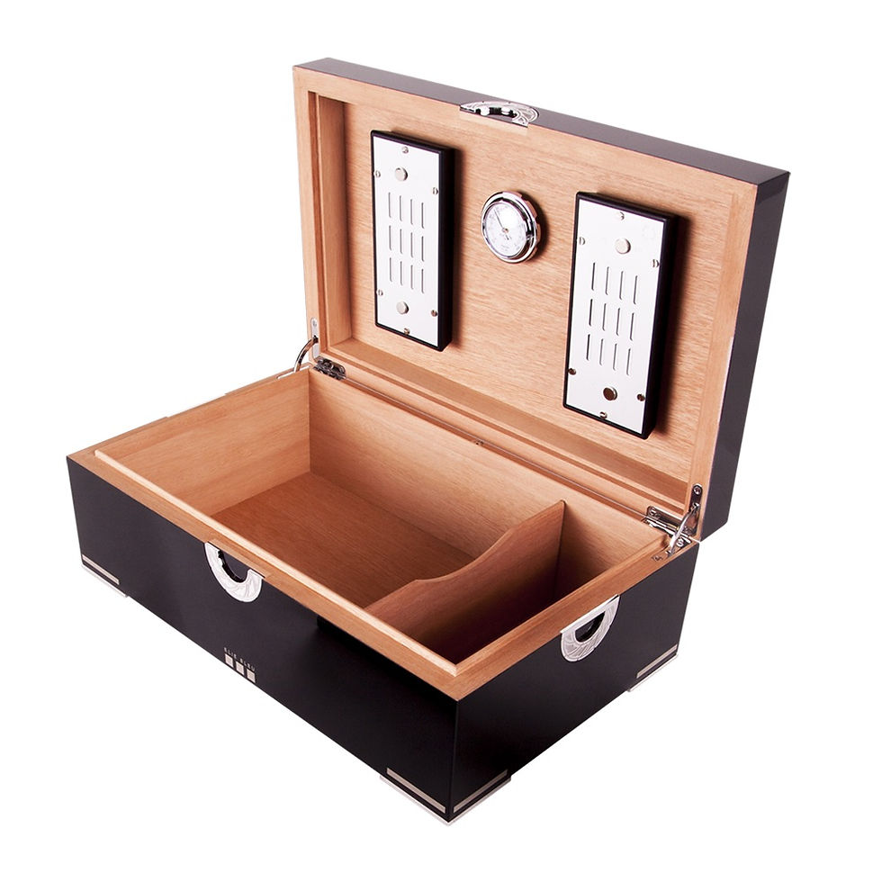 Miniatura: Best Cigar Humidor Box Designed for Professional Cigar Storage and Humidors for Cigars, Zigarrenhumidore, cave à cigares,