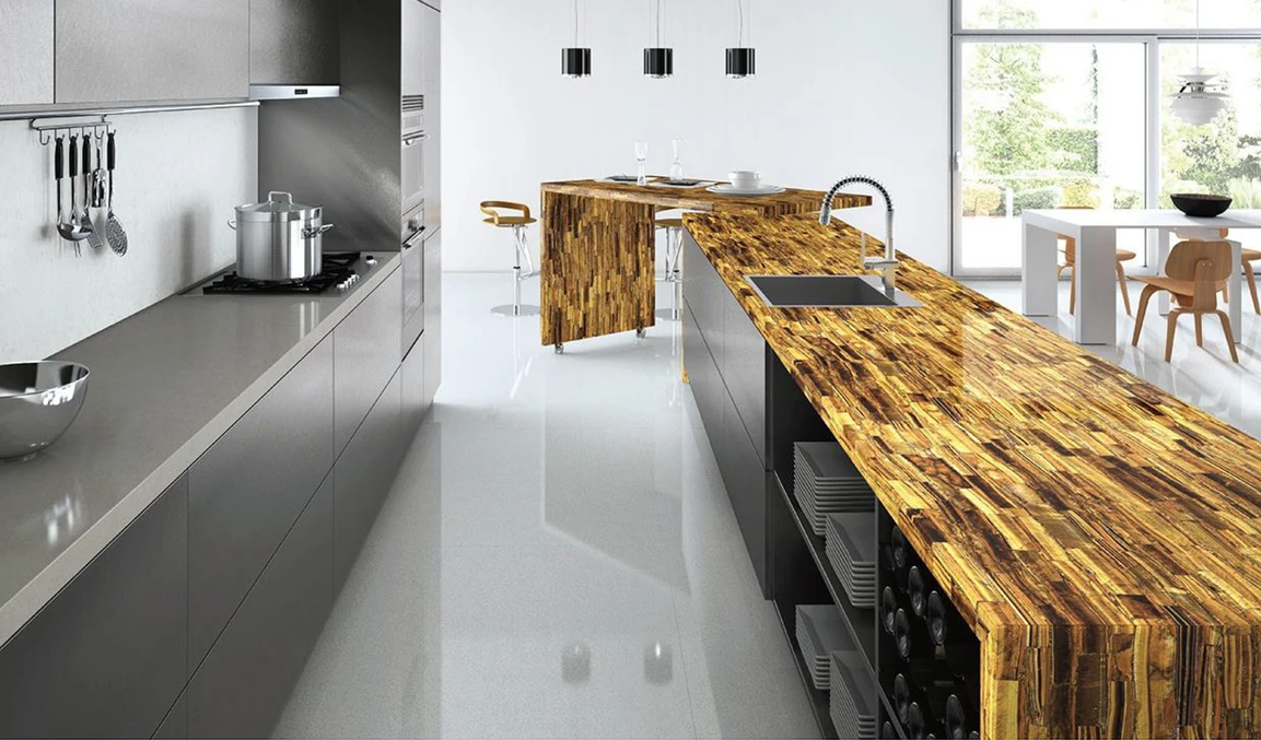 Luxuriöse Innenraumgestaltung – Unsere Duramica-Paneele verbinden zeitlose Eleganz mit modernem Design und bieten Ihnen die Möglichkeit, einzigartige und raffinierte Räume zu schaffen.