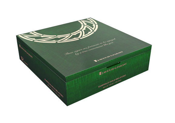 Strongly limited edition  Ultra Premium Cigars Emerald Gold Double Toro Gordo Belicoso 60 - Ensuring exclusivity and exceptional quality through limited production.