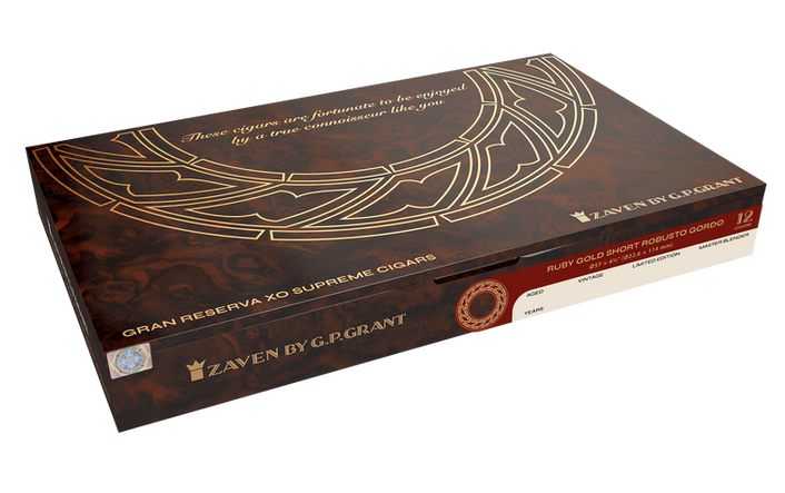 ULTRA PREMIUM TOTALLY HANDMADE LONG FILLER AGED CIGARS
Gran Reserva XO Supreme CIGAR ULTRA PREMIUM TOTALLY HANDMADE LONG FILLER AGED CIGARS
Gran Reserva XO Supreme CIGAR GOLD TORO (CORONA GORDA