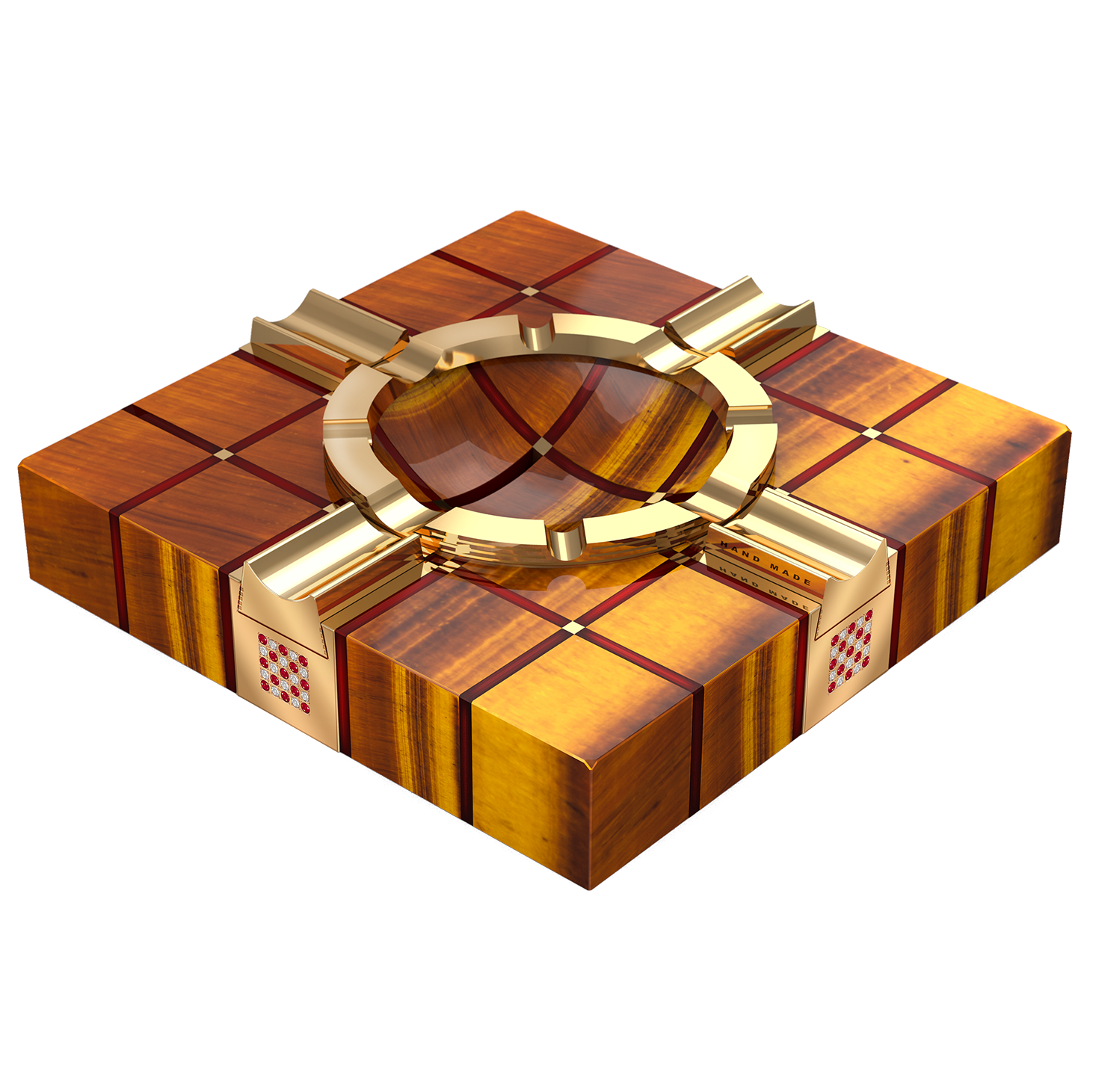 Luxury Cigar Table Lighter, Encendedor de mesa de alta gama para puros, Accendino da tavolo di alta gamma per sigari