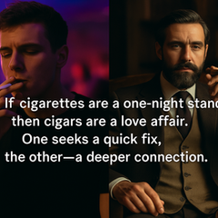 Cigar Philosophy. A Cigar Is an Act of Patience — and Pleasure: Why True Luxury Demands Time