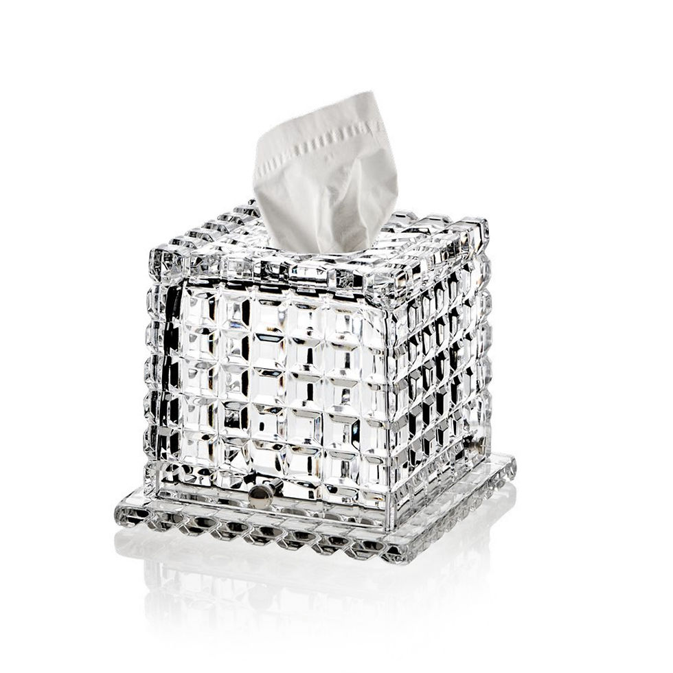 Miniatura: Upgrade your space with Luxe Crystal Tissue Holders, offering timeless beauty and practicality in designs MARIO CIONI