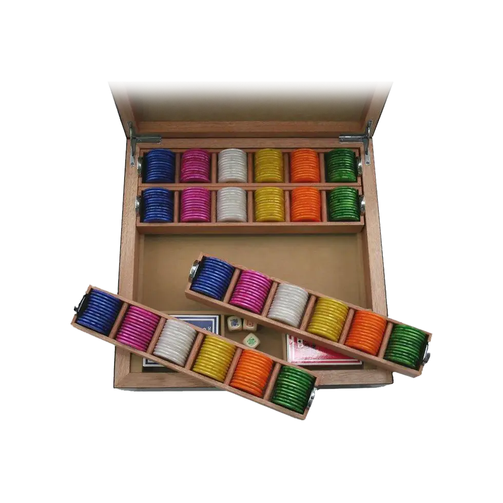 Miniaturbild: PREMIUM POKER BOX AUTUMN GOLD